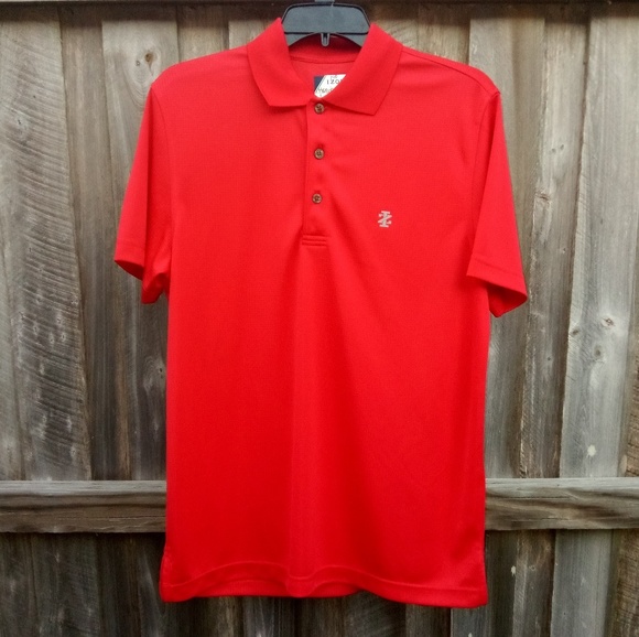Izod Other - 🆕 Men's IZOD Polish Red Polo Shirt Small